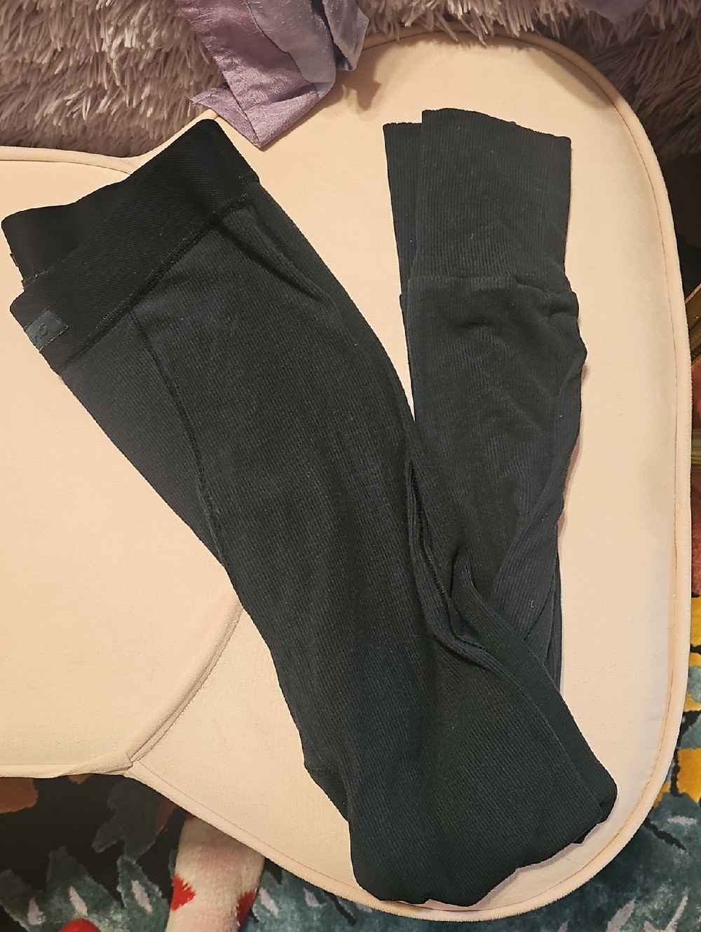 Skims Teal Soft Leggings